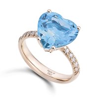 Anillo Dezulian Gioielli Mujer in Oro Topazio 7.05 Ct ACU12 TP SWISS - ACU12 TP SWISS